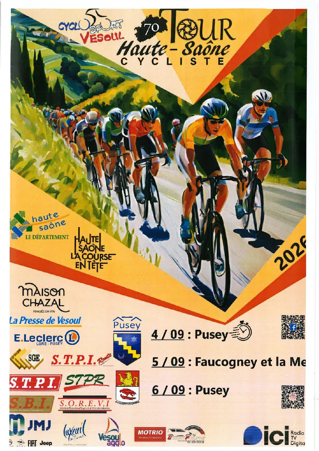 You are currently viewing Le tour de la Haute Saône cycliste