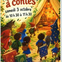 La cabane a contes samedi 3 octobre