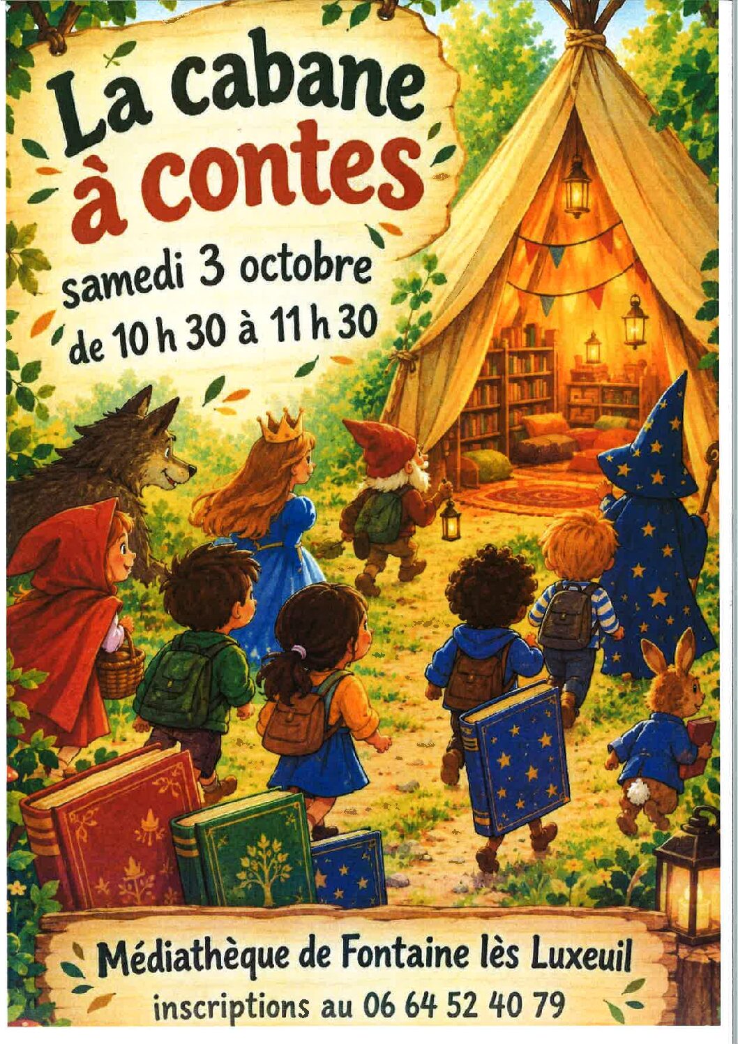 You are currently viewing La cabane a contes samedi 3 octobre