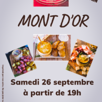 Le p&rsquo;tit bistrot soirée Mont d&rsquo;or 26 septembre