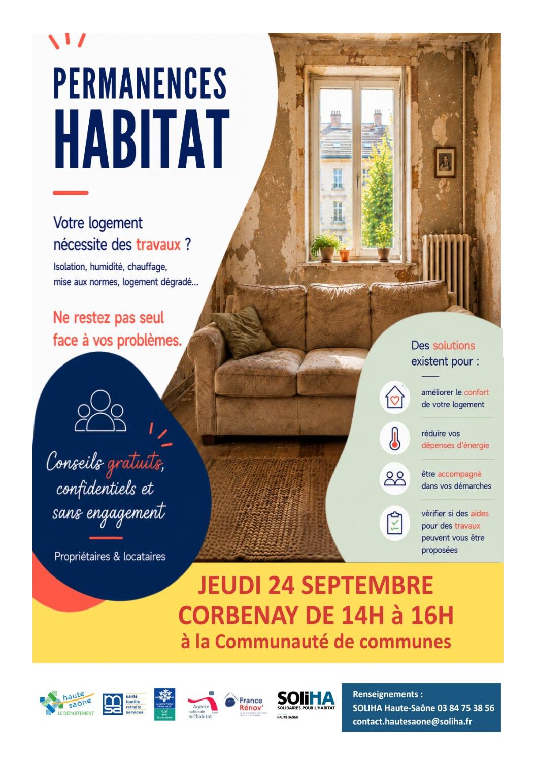 You are currently viewing Permanence habitat à la CCHC