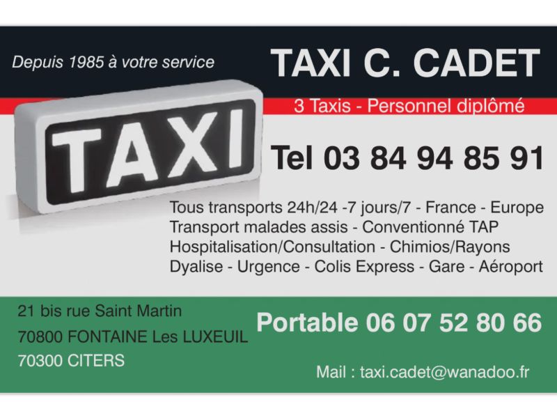 taxi cadet 800x600